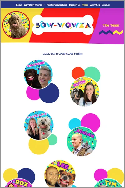 Bow-Wowza Website