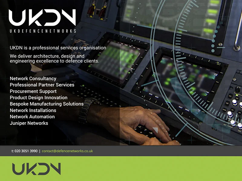 UK Defence Networks website